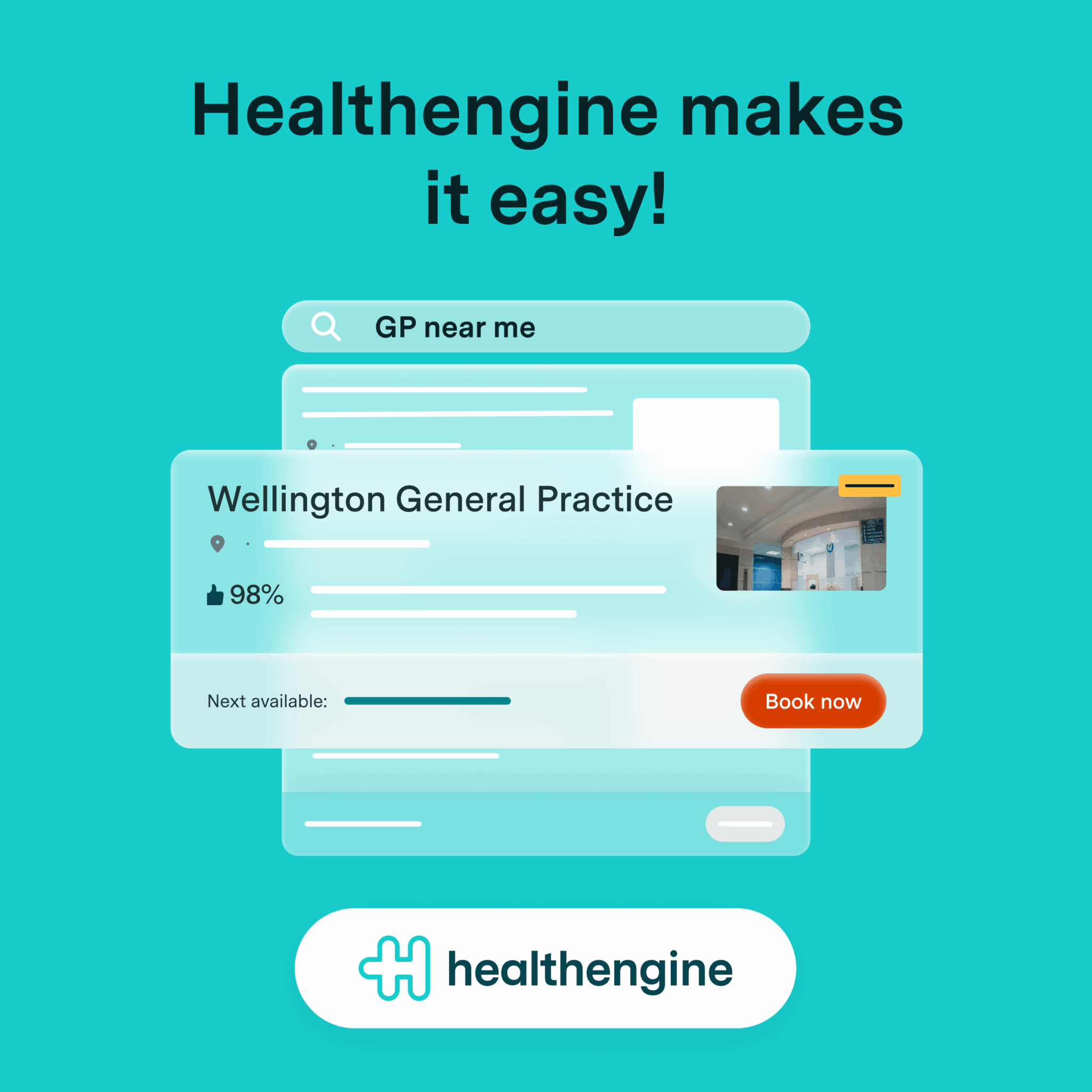 Healthengine makes booking easy