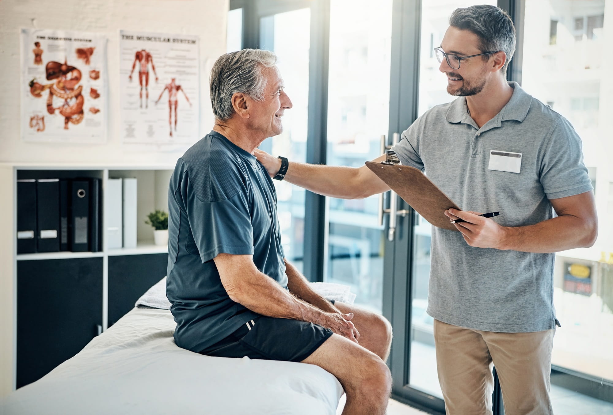 Men over 75 years - health check